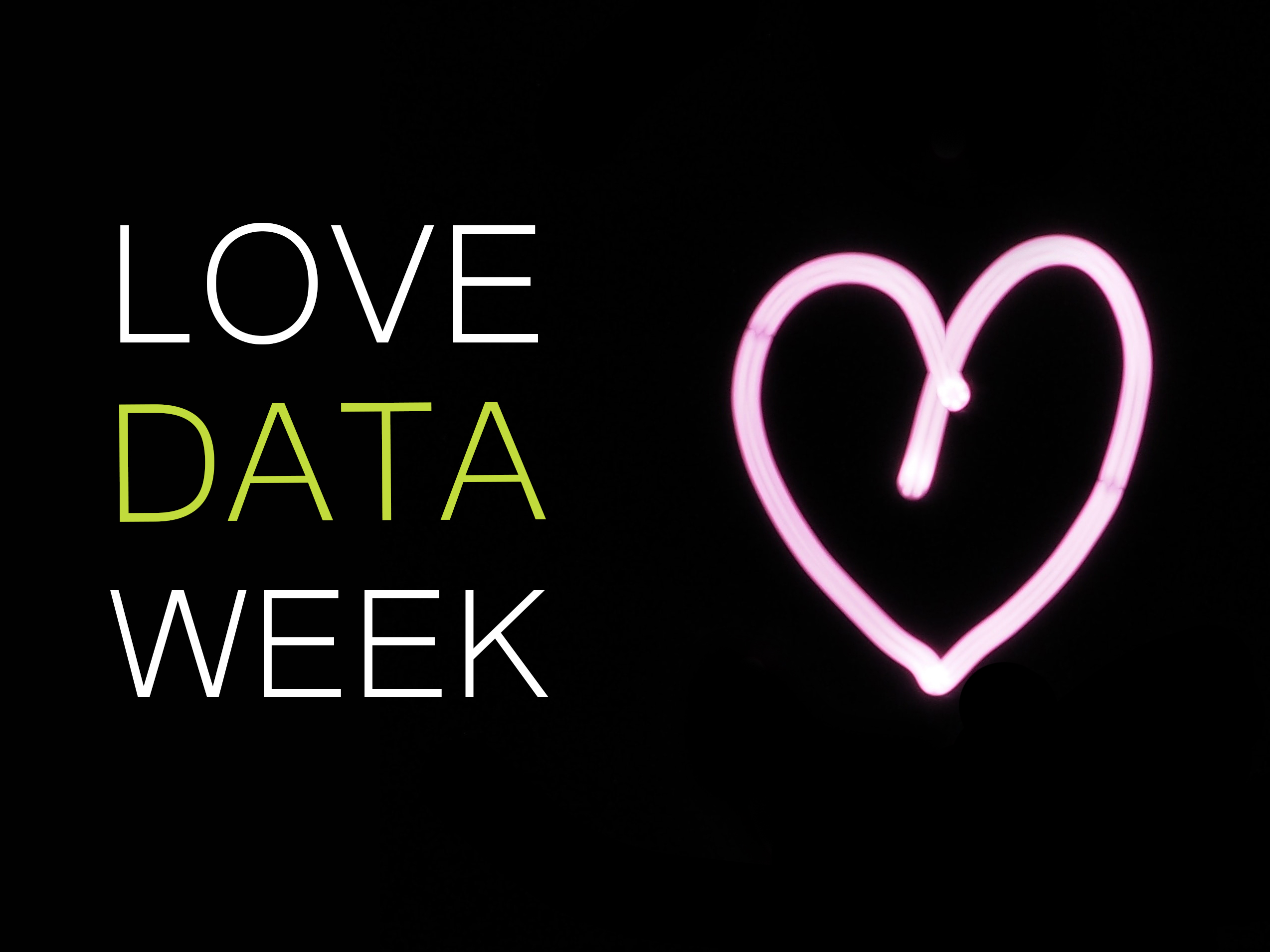 Love Data Week Data Agent of Change BFH