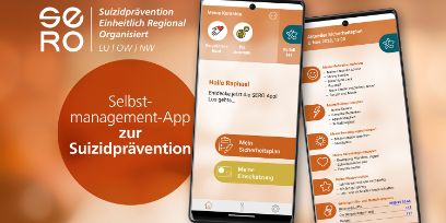 Die SERO-App hilft bei der Suizidprävention.