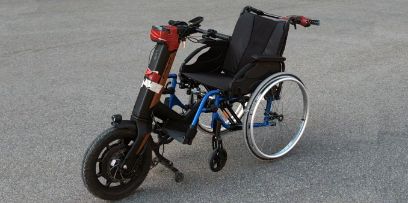 Wheelchair with an electric drive